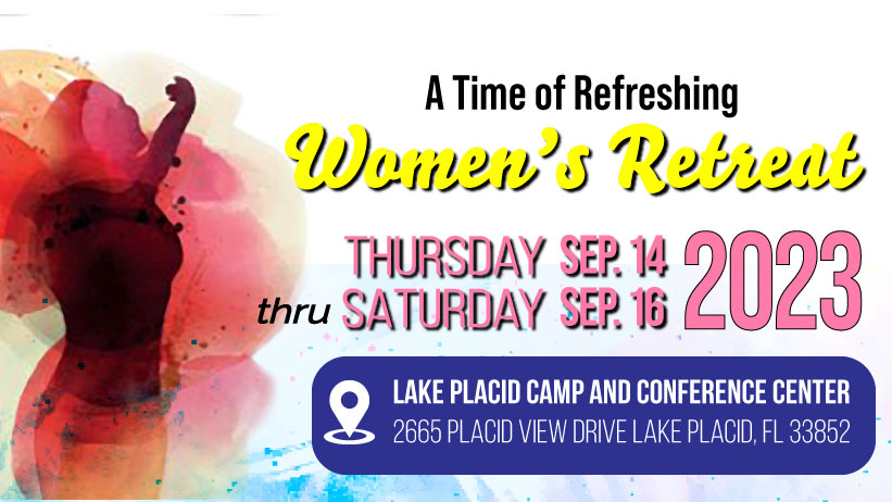 “A Time of Refreshing” Women’s Retreat 2023
